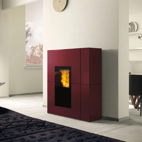 Poêle à granulés Edilkamin Blade H 23 Evo 22,8 kW Hydro