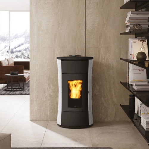 Poêle à granulés Edilkamin Cherie H 10 Evo 10,5 kW Hydro