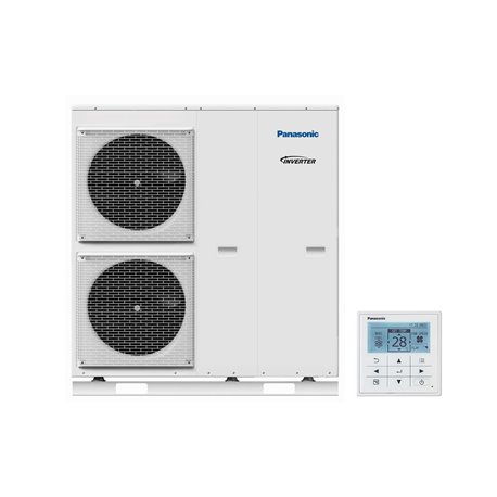Pompe à chaleur air-eau Aquarea T-CAP Monobloc J 16 kW Triphasé R32