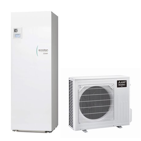 Mitsubishi Electric Ecodan Eco Inverter Duo 2 zones 5 kW