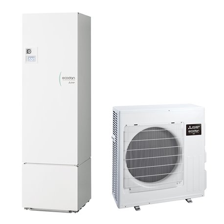 Pompe à chaleur air eau Ecodan Eco Inverter Duo 7,5 kW