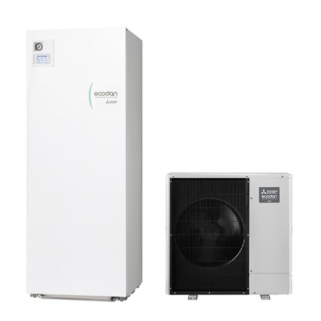 Wärmepumpe Luft-Wasser Ecodan Power Inverter Silence Duo 13 kW