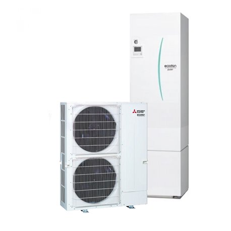 Pompe à chaleur air eau Ecodan Zubadan Duo 300 L
