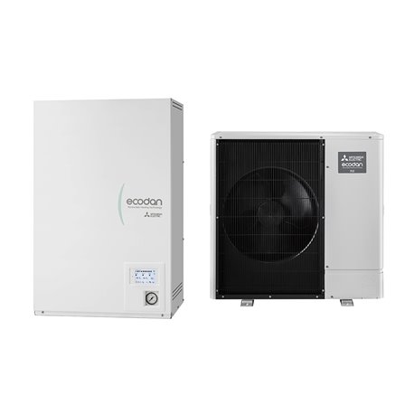 Mitsubishi Electric Ecodan Zubadan Silence 14 kW Drehstrom R32