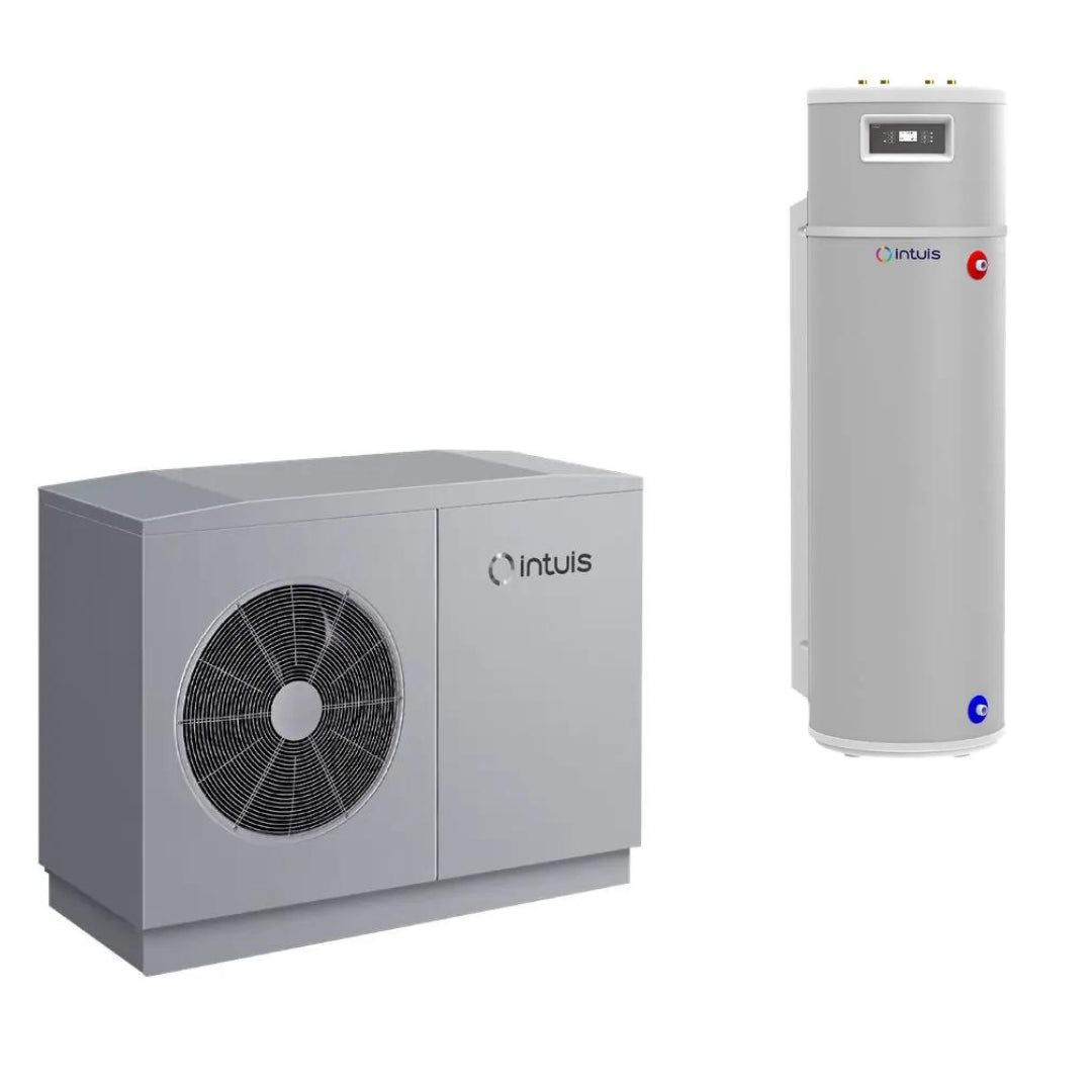Pompe à chaleur air-eau Intuis HTi70 Pilote DS170 11 kW Monophasé