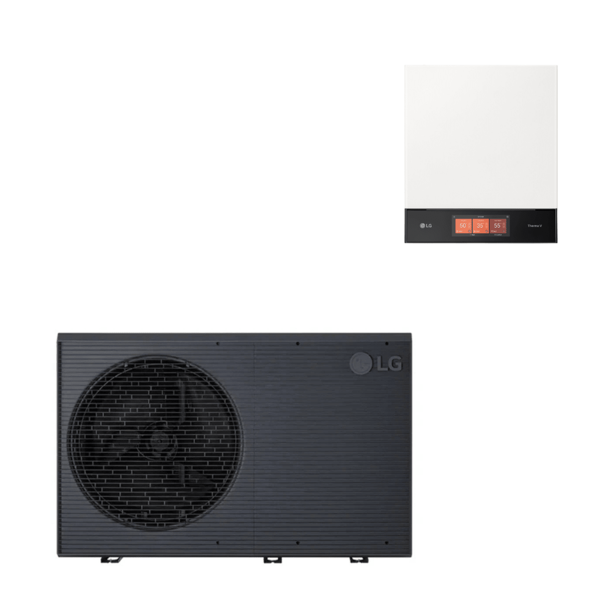 Pompe à chaleur air-eau LG Therma V 14 kW Monobloc R290 Monophasé