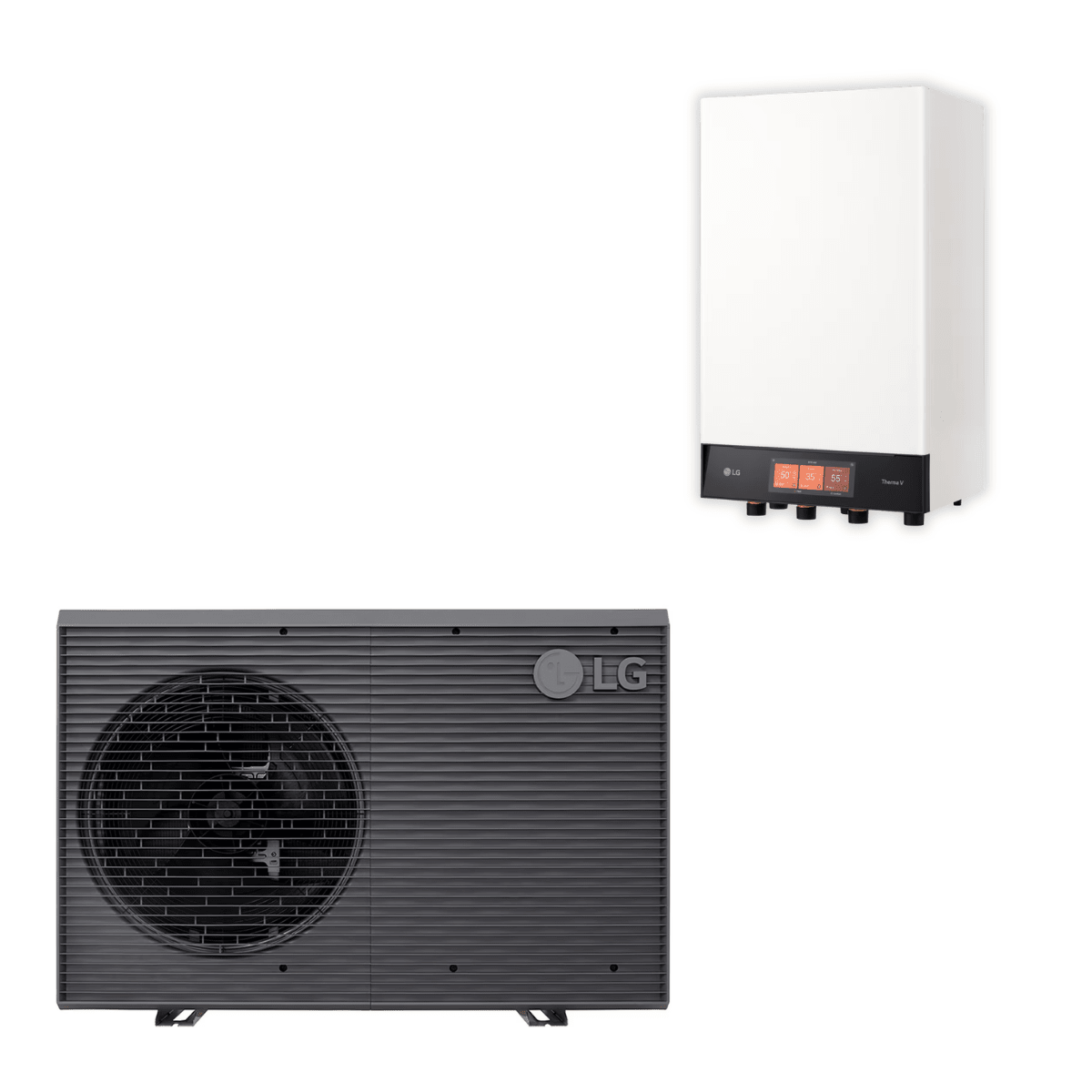 Pompe à chaleur air-eau LG Therma V 9 kW Hydrosplit R290