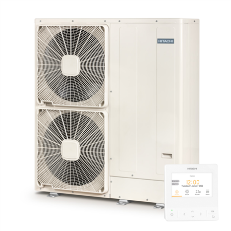 Luft-Wasser-Wärmepumpe Yutaki M R32 16 kW Drehstrom