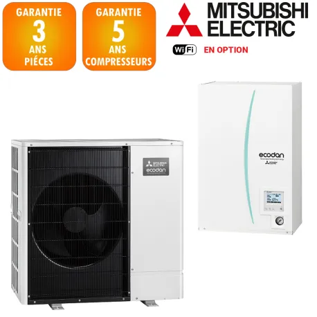 Mitsubishi Ecodan Hydrobox 14 kW Power Inverter R32