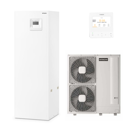 Hitachi Yutaki H Combi R32 12 kW