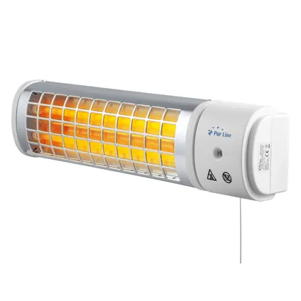 Purline Chauffage Halogène 1200W Salle de Bain