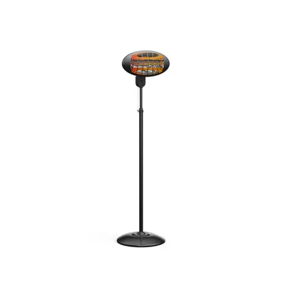 Purline Chauffage Halogène 2000W sur pied