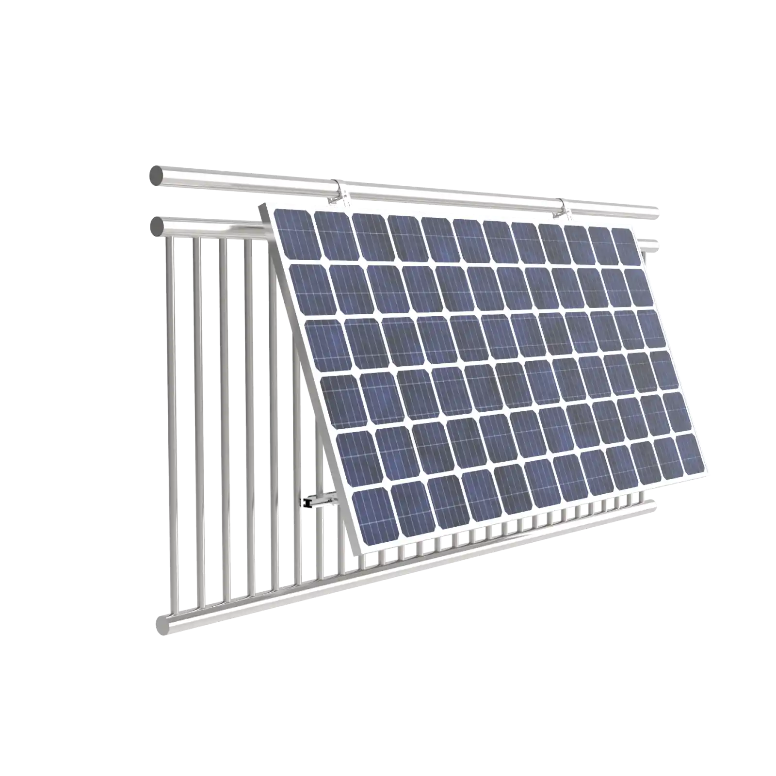 Support de panneau solaire pour balcon pour 1 panneau